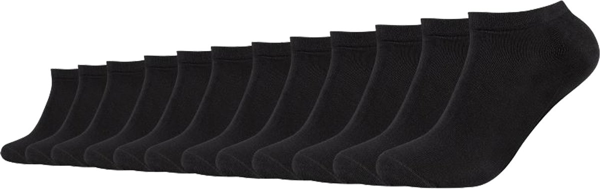 Camano Unisex Sneakersokken Veelkleurig 12 Paar