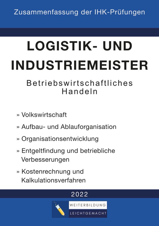 Logistik- und Industriemeister Basisqualifikation - Zusammen ... - cover
