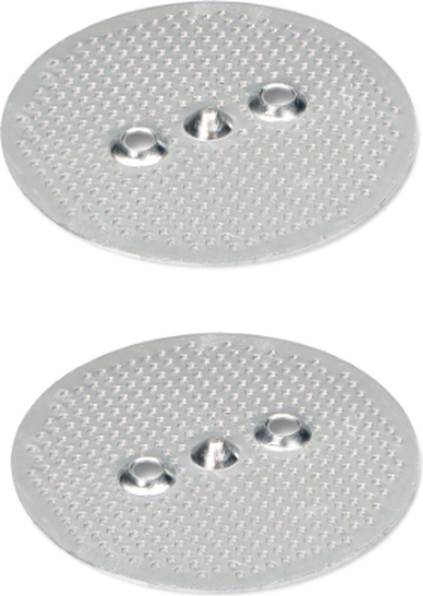 2x zeef fijn 49mm - geschikt voor Philips Saeco koffiezetapparaat - 123741722