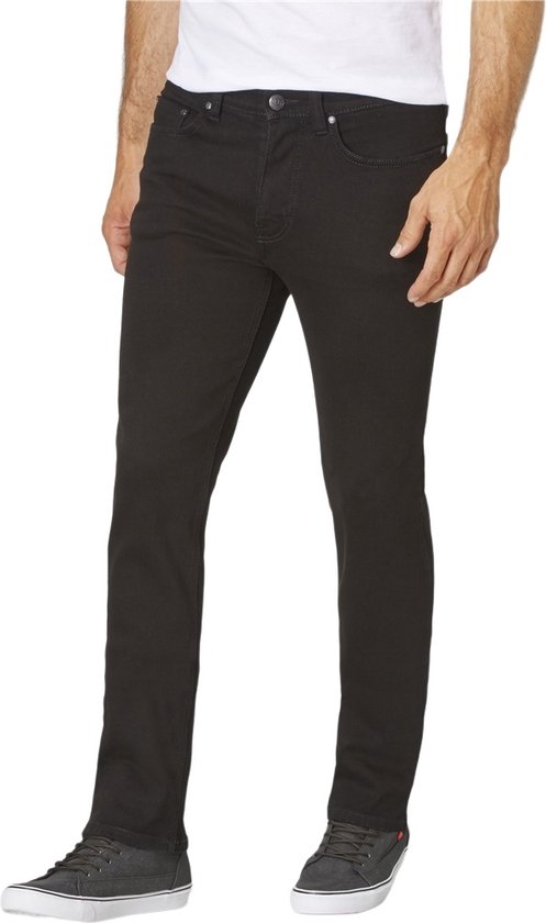 PADDOCK`S Heren Jeans Broeken Ranger slim Fit Zwart 46W / 32L Volwassenen