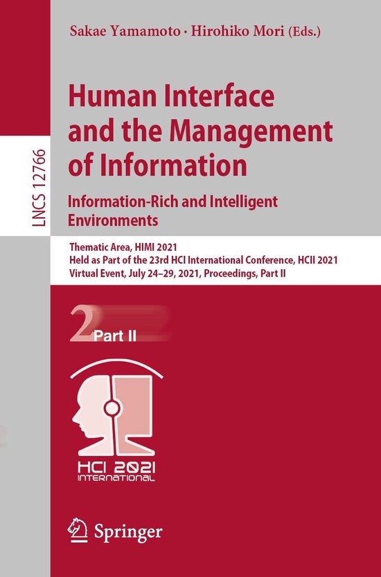 Springer Nature Proceedings Computer Science 2 - Human Inter ... - cover