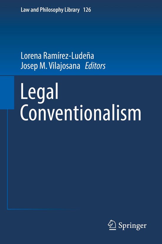Law and Philosophy Library 126 - Legal Conventionalism - cover