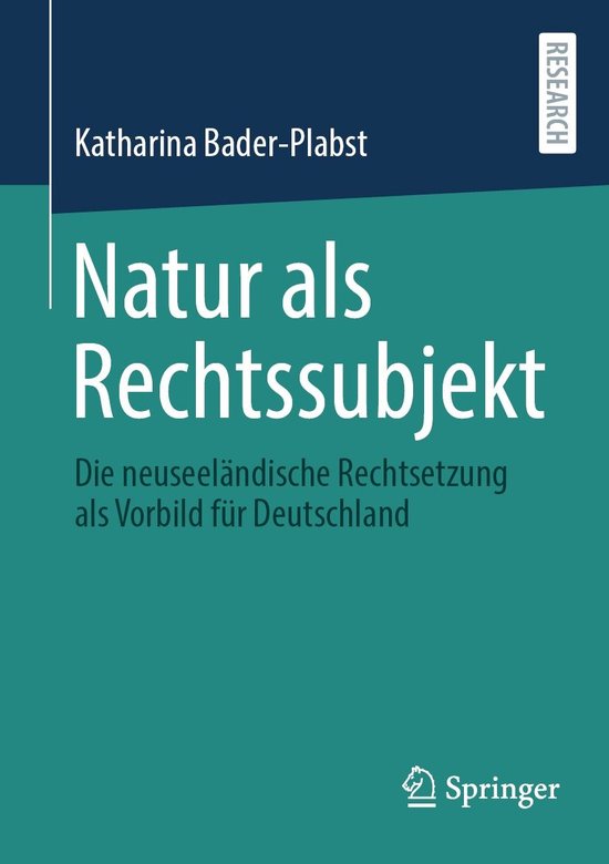 Social Science and Law (German Language) - Natur als Rechtss ... - cover