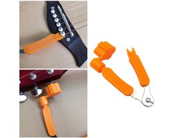 *** 3-in-1 Gitaar Tool Gitaar gereedschap - Gitaarsnaar tang - Gitaartang - Snaren knippen - Gitaar stemmer - Gitaar onderhouden - Muziekinstrument - Guitar String Winder - String Cutter -