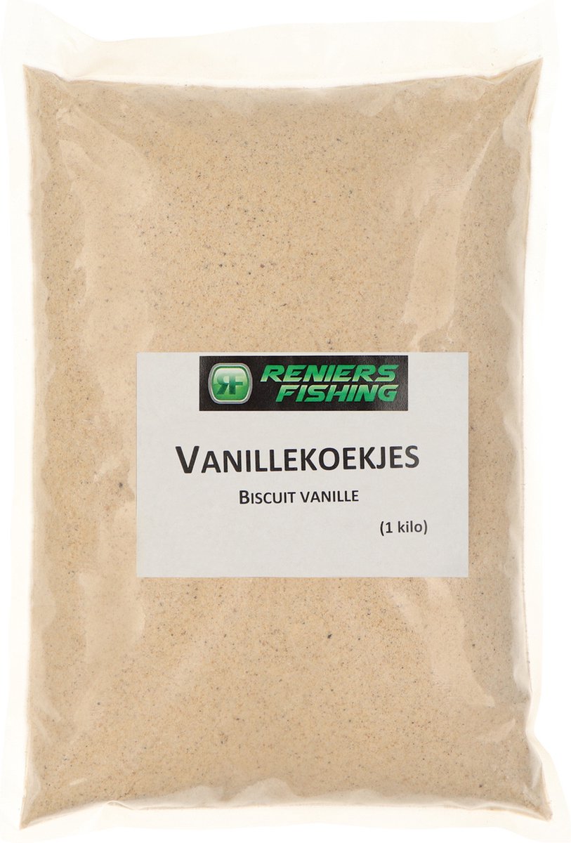 Reniers Fishing Vers Gemalen Vanillekoekjes - Maat : 1 Kilo