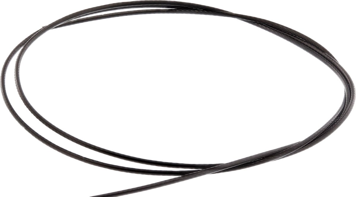 Westin Coated Stainless Steel 49-Wire | 5m Zwart 0.48mm/ 14kg