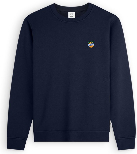 A-dam Adam Orange - Sweatshirts - Katoen - Ideaal Als Cadeau - Duurzaam - Heren - Donkerblauw