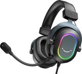 Fifine Headset - Koptelefoons - Gaming Headset - Bedraad - Muziek - Movie - Over Ear - Dynamische RGB - PC - PS4 - PS5 - 3 EQ Opties