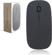 K&L Draadloze Muis - Draadloze Bluetooth Muis Laptop - Stil - Oplaadbaar - Zwart