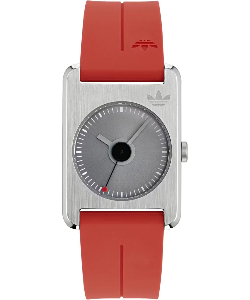 Adidas Originals Retro Pop One AOST23562 Horloge - Siliconen - Rood - Ø 31 mm