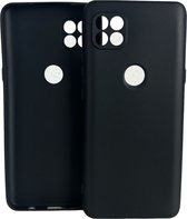Silicone hoesje Geschikt voor: Motorola Moto G 5G - Zwart