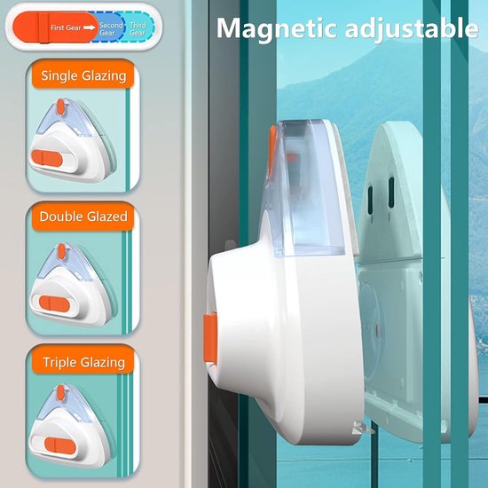 Magnetic Window Cleaner for Double Glazing (Thick of Glass Magnetic Window Cleaner for Double Glazing (Thick of Glass