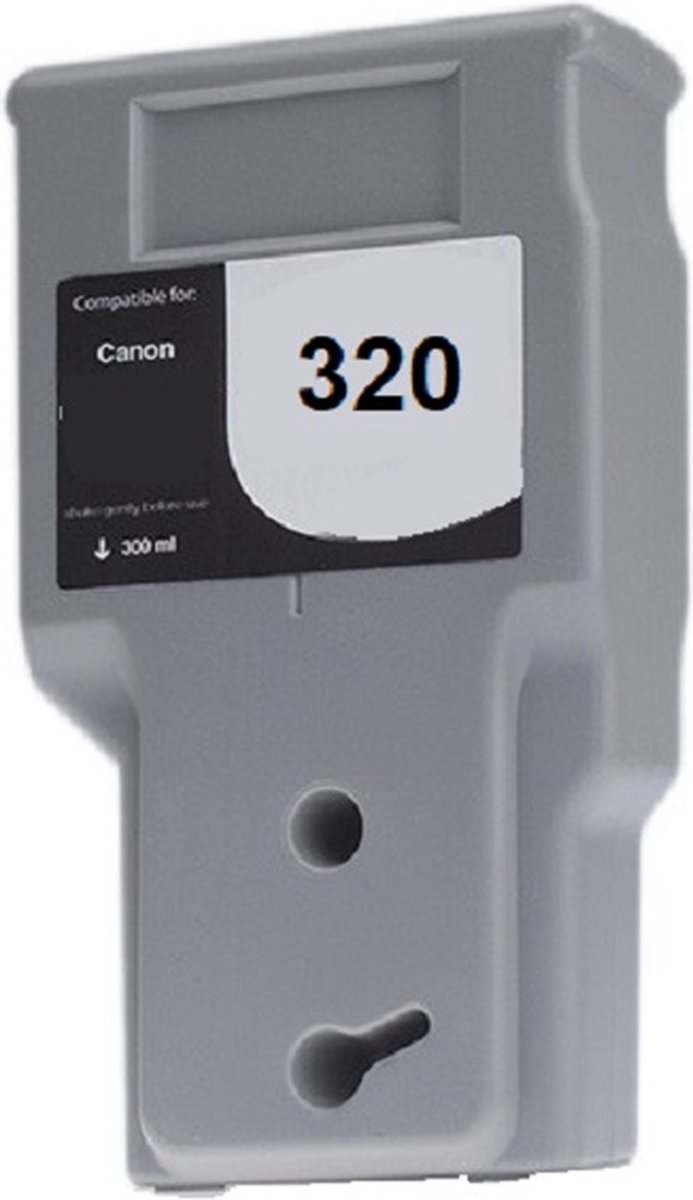 Image of ABC huismerk inkt cartridge geschikt voor Canon PFI-320BK zwart geschikt voor Canon ImageProGraf GP200 GP300 TM200 TM205 TM300 TM305