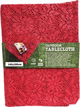 Buiten Tafelkleed met haak / Crochet look | 140 x 180 cm Anti Slip Weather REsistant
