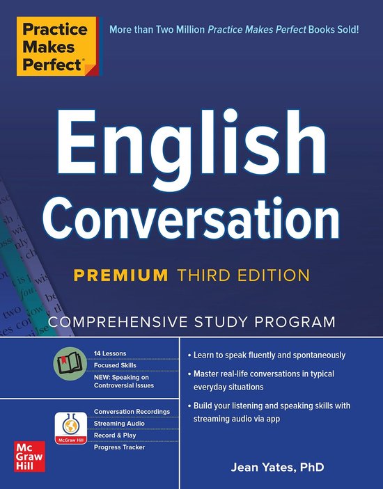 Practice Makes Perfect: English Conversation, Premium Third  ... - cover
