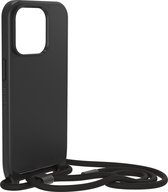 OtterBox React Necklace MagSafe geschikt voor iPhone 15 Pro Hoesje Koord Zwart