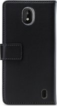 Mobilize Classic Gelly Wallet Telefoonhoesje geschikt voor Nokia 1 Plus Hoesje Bookcase Portemonnee - Zwart
