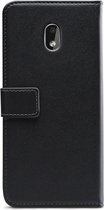 Mobilize Telefoonhoesje geschikt voor Nokia 2.2 Hoesje | Mobilize Classic Gelly Wallet Bookcase Portemonnee | Pasjeshouder voor 2 Pasjes | Telefoonhoesje voor Pinpas / OV Kaart / Rijbewijs - Zwart