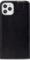 Mobilize Classic Gelly Flip Telefoonhoesje geschikt voor Apple iPhone 12/12 Pro Hoesje Bookcase Portemonnee - Zwart