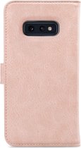 My Style Flex Wallet Telefoonhoesje geschikt voor Samsung Galaxy S10e Hoesje Bookcase Portemonnee - Roze