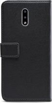 Mobilize Classic Gelly Wallet Telefoonhoesje geschikt voor Nokia 2.3 Hoesje Bookcase Portemonnee - Zwart