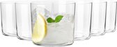waterglas voor sapwater, 6 stuks, 350 ml, mixology-collectie, perfect voor thuis, restaurant, feest, vaatwasmachinebestendig