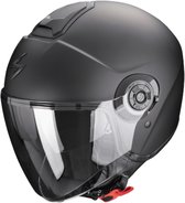 Scorpion EXO-CITY II Matt Black - ECE goedkeuring - Maat L - Jethelm - Scooter helm - Motorhelm - Zwart - Geen ECE goedkeuring goedgekeurd