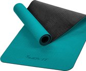 MOVIT® Yogamat 190 x 60 x 0,6 cm - Yoga Mat - Met Draagriem - Donker Groen