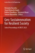 Lecture Notes in Civil Engineering- Geo-Sustainnovation for Resilient Society