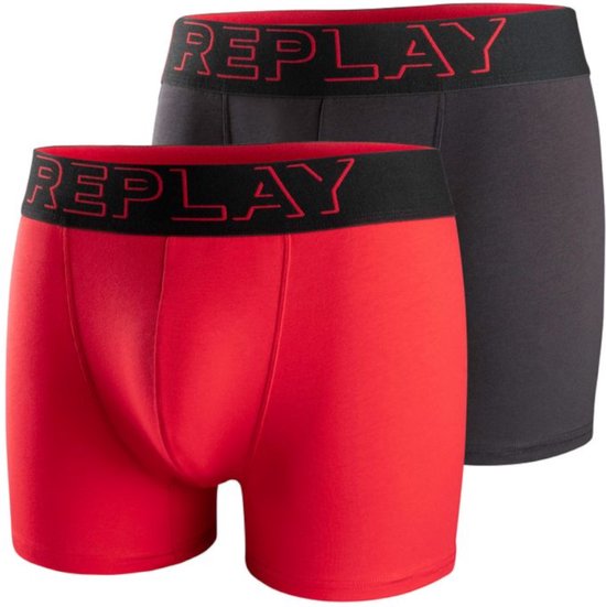 Replay underwear 2-pack boxershorts maat S