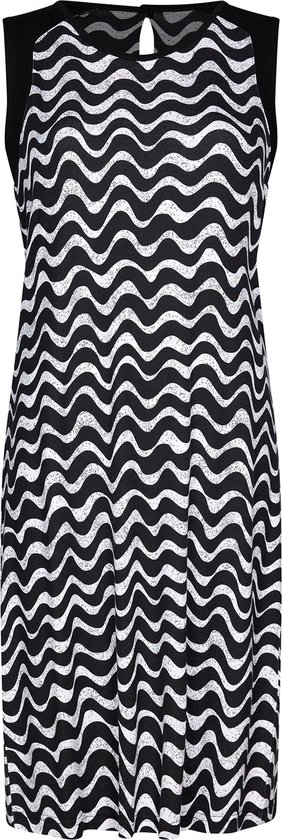 Pastunette - Robe de plage - Zwart/ Wit - Taille 42