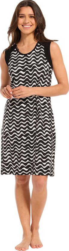 Pastunette Strandjurk Zwart/Wit Maat 40 bol