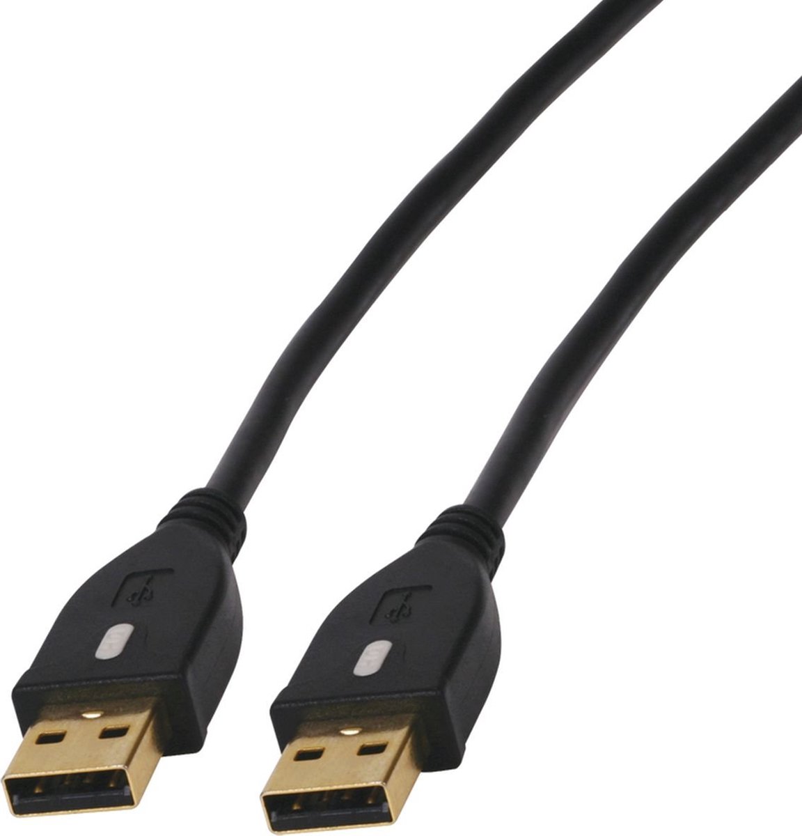 HQ HQCC-148HS USB 2.0 LAN Kabel - USB-A (m) naar USB-A (m) - 2m