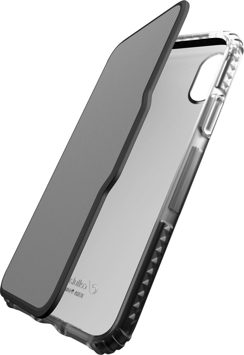 Cellularline TETRACBOOKIPH8XK mobiele telefoon behuizingen 14,7 cm (5.8'') Folioblad Zwart