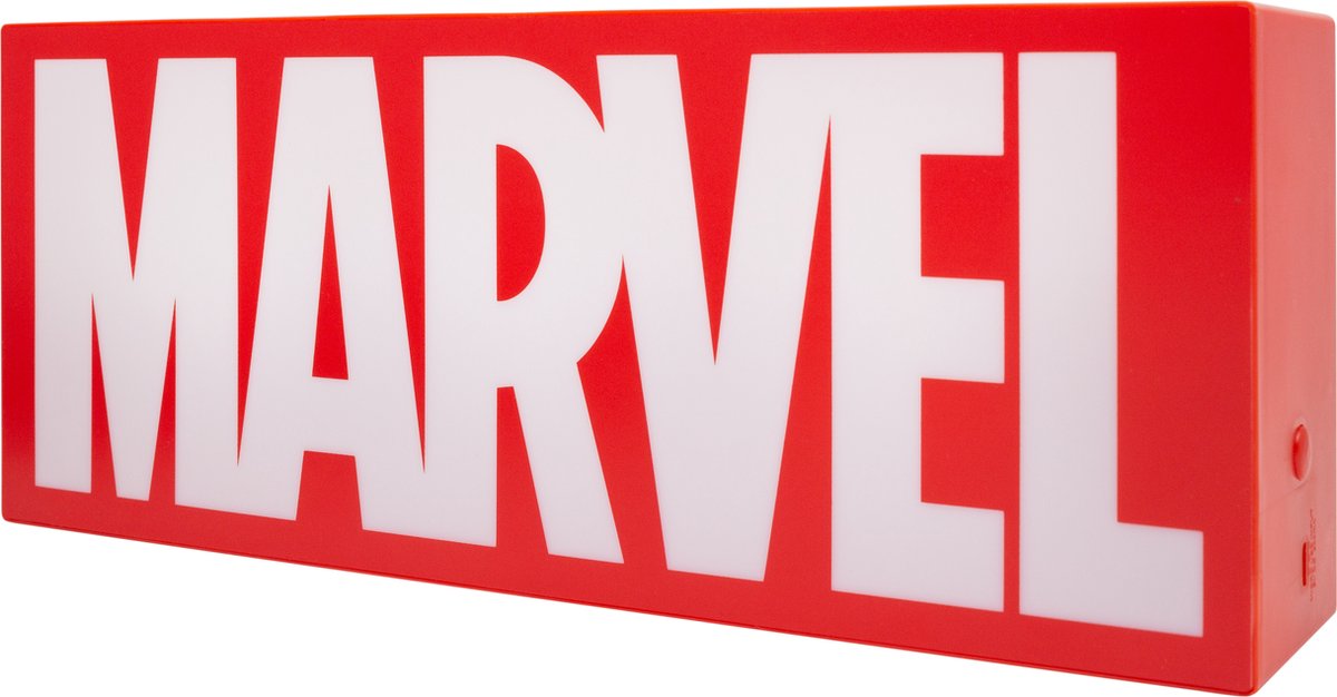 Paladone Marvel Logo Nachtlamp - Icon Light - 3D Lamp - LED Licht