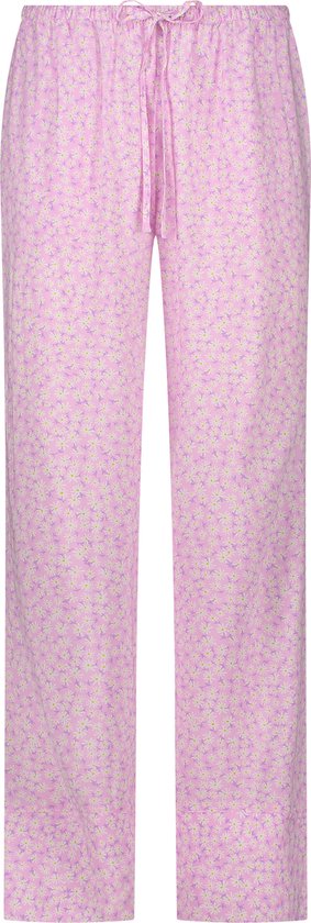 Hunkemöller Dames Nachtmode Pyjamabroek Woven Springbreakers - Roze - maat XL