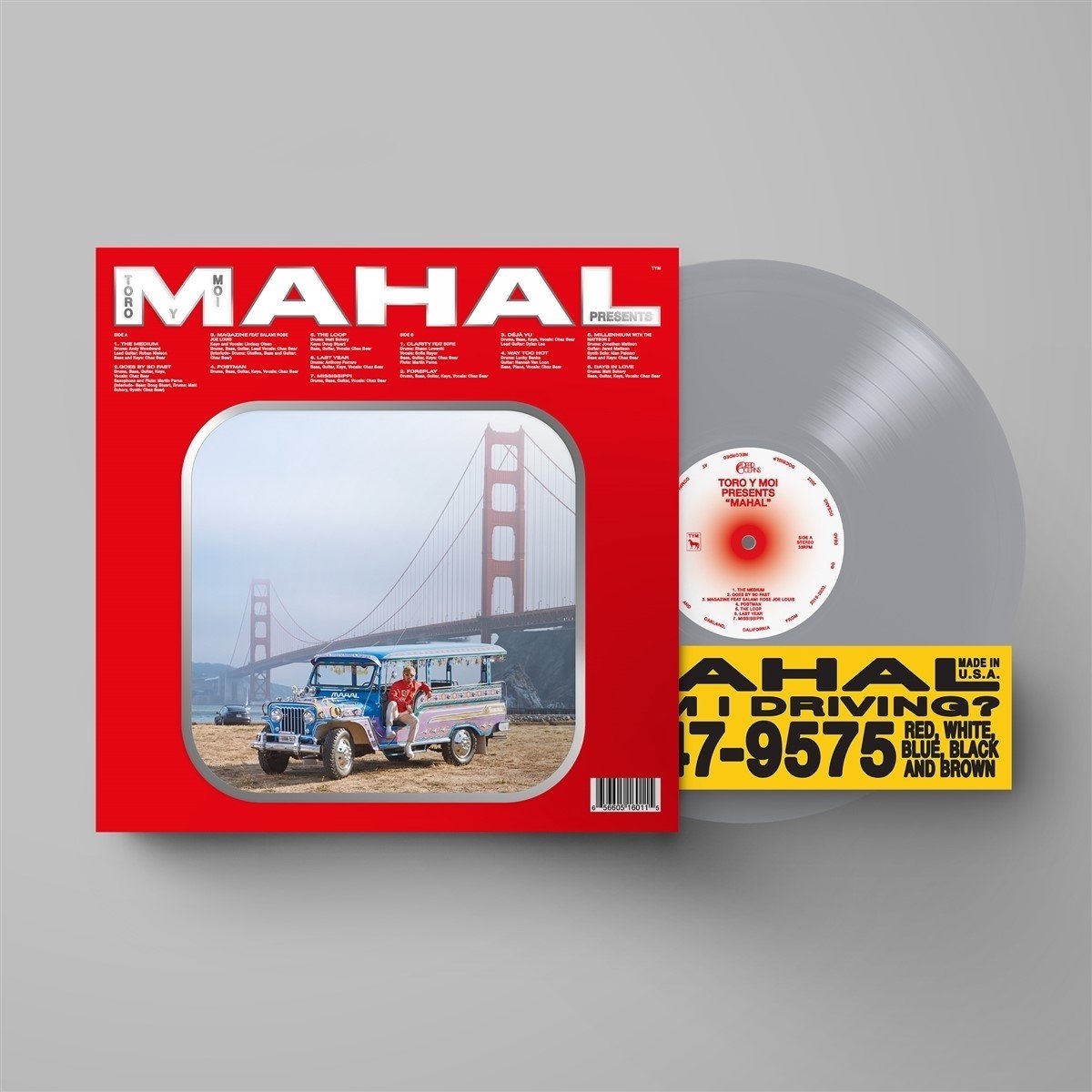 Toro Y Moi - Mahal (LP) (Coloured Vinyl) (Limited Edition)