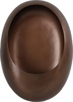 Non-branded Waxinelichthouder Eggy 44,5 Cm Staal Antiek/koper