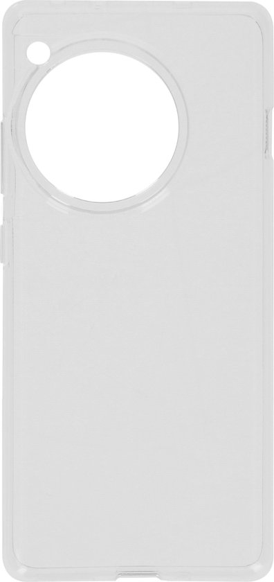 Accezz Hoesje Geschikt voor OnePlus 12R Hoesje Siliconen - Accezz Clear Backcover - Transparant