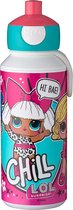 Mepal pop-up drinkfles Campus - 400 ml – Sluit goed af – Drinkbeker voor kinderen – L.O.L. Surprise