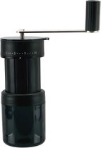 Rubytec Handmatige Koffiemolen - 30 g / 2 cup - Koffiemaler en Bonenmaler - Maalt Soepel - Lichtgewicht - Maalgraad Instelbaar - XL - Zwart