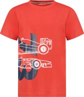 TYGO & vito X402-6427 Jongens T-shirt - Red - Maat 98-104
