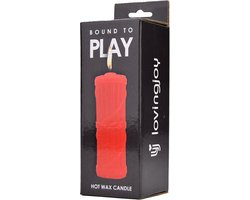 Power Escorts Bound to Play - Hot Wax Fat Candle Red Candle Low Temperature