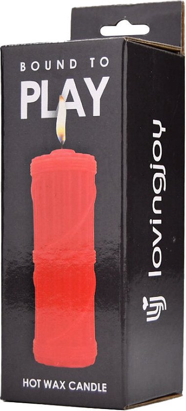 Power Escorts Bound to Play - Hot Wax Fat Candle Red Candle Low Temperature