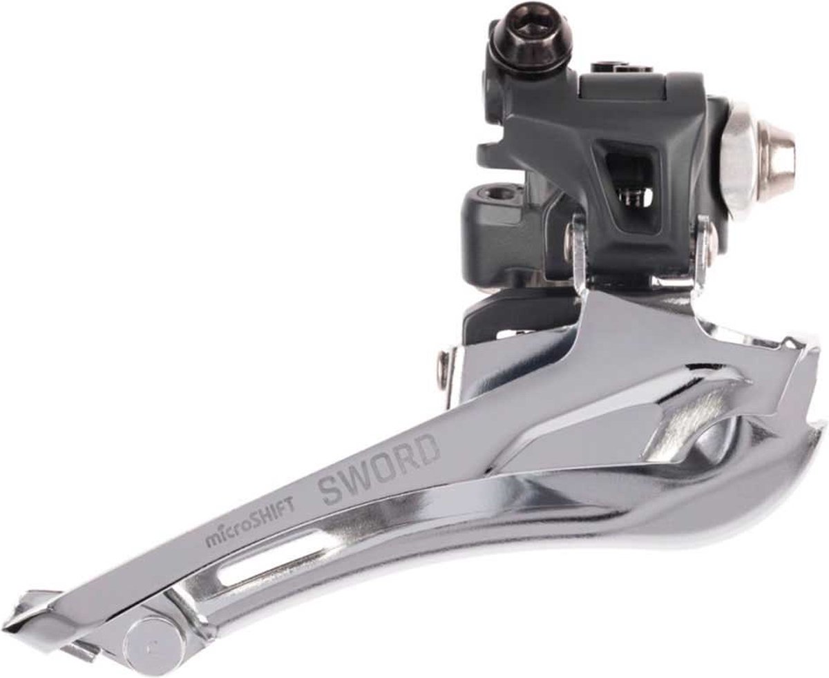 Microshift Fd-g7020-f Voorderailleur Zilver 2 x 10s