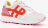 Hush Puppies dames sneakers met oranje details - Maat 39 - Extra comfort - Memory Foam