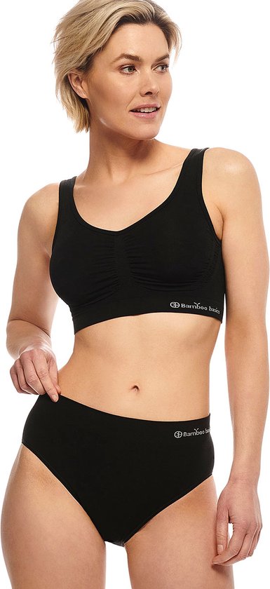 Bamboo Basics - Culottes intégrales sans couture Belle (pack de 3) Femme - Beige - XXL