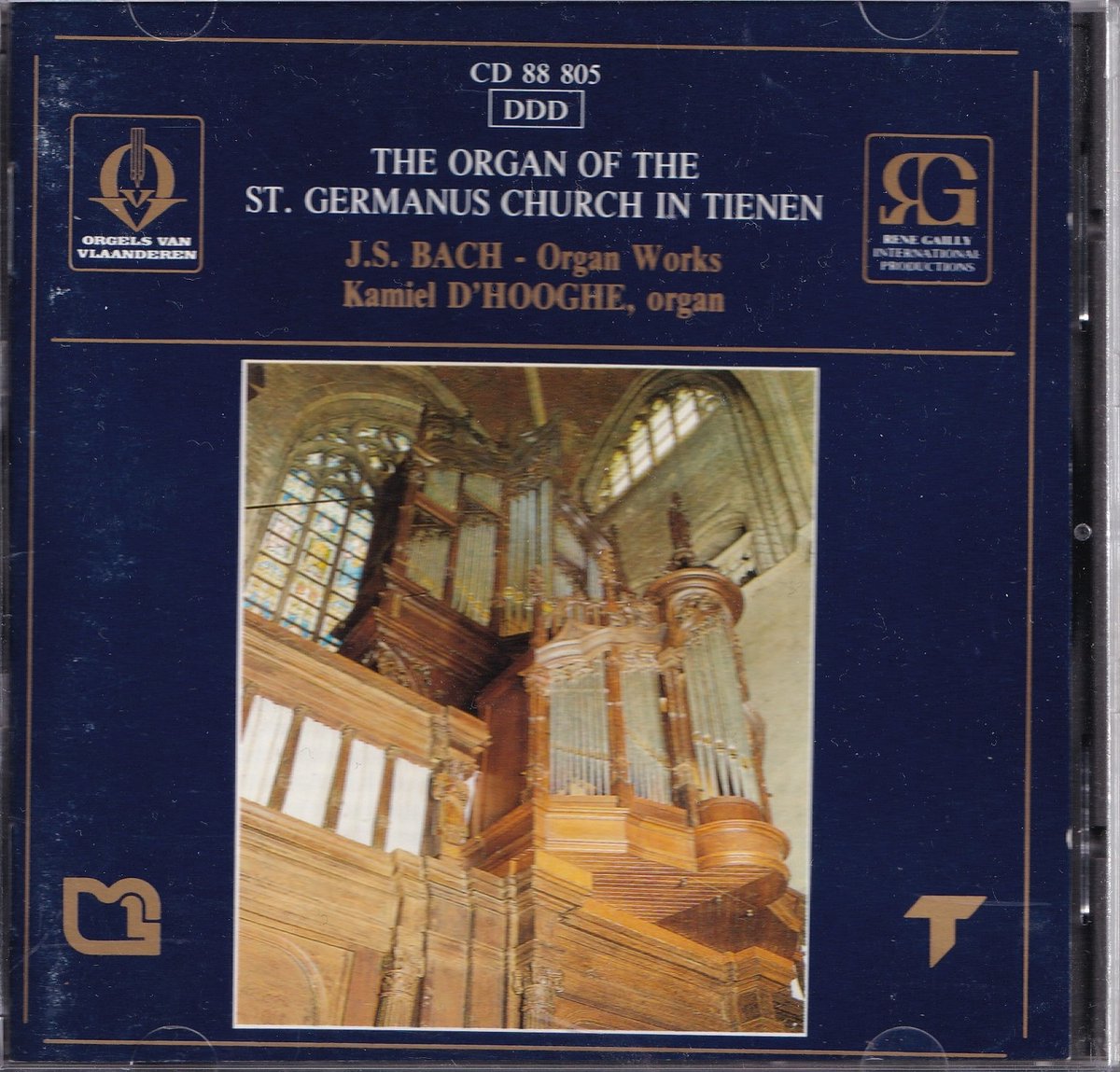 Organ Of St. Germanus Church Tienen