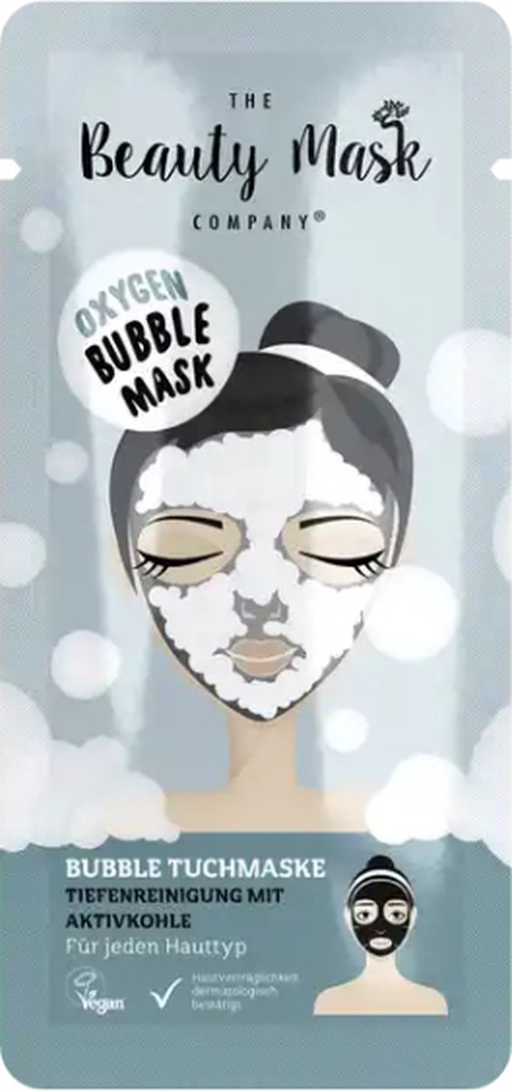 Goedkoopste The Beauty Mask Company 2x Oxygen Bubble Sheet Masker