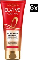 L'Oréal Elvive Color Vice More Than Shampoo - 6 x 200 ml